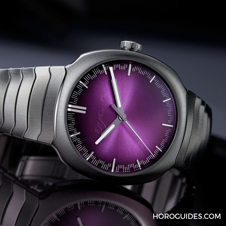 H. MOSER & CIE - STREAMLINER - 6201-1200 - 青龙升级回归、梦幻紫色同步亮相|H. MOSER & CIE. Streamliner Centre Seconds Matrix Green
