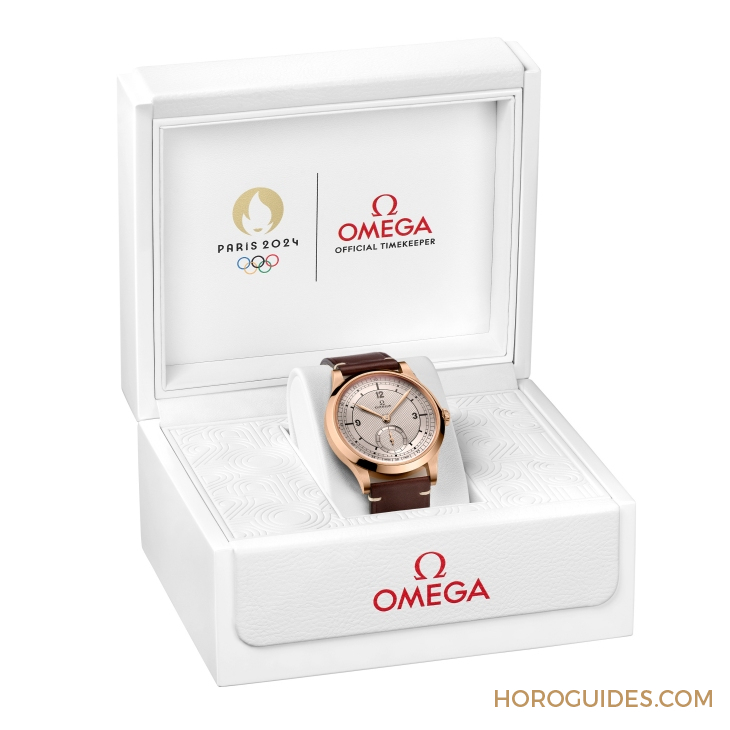 OMEGA - SPECIALITIES - 522.92.39.21.99.001 - 青銅金再現(xiàn)CK 859復(fù)古設(shè)計(jì)，向奧運(yùn)獎(jiǎng)牌致敬！ OMEGA加推巴黎2024年奧運(yùn)會(huì)青銅金腕表