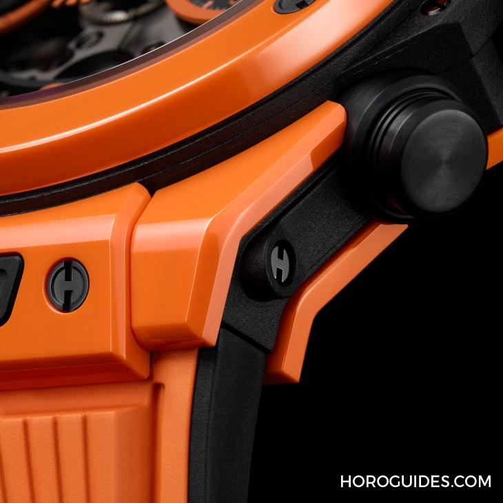 HUBLOT - 今夏最时尚的色彩！ HUBLOT推出全新Big Bang Unico Orange Ceramic橙色陶瓷腕表