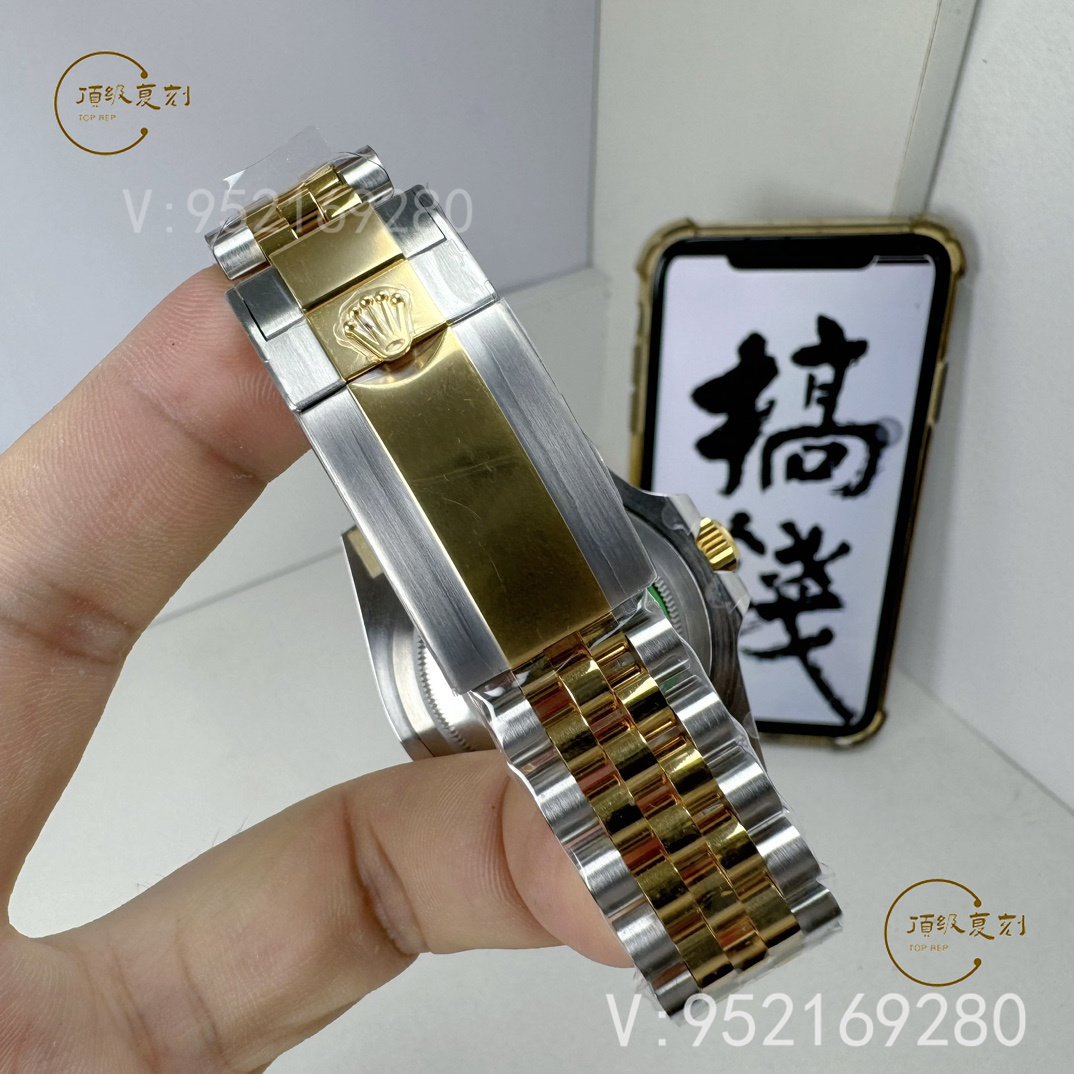 ARF厂新品劳力士配重版格林尼治间金皮蛋圈126713重量多少-复刻表