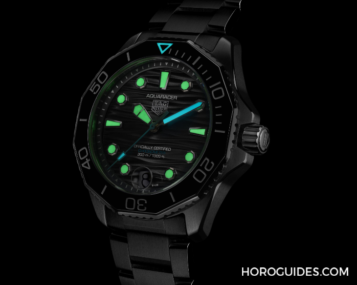TAG HEUER - 潜水猛将升级！ TAG HEUER推出全新Aquaracer Professional 300日期腕表与GMT腕表