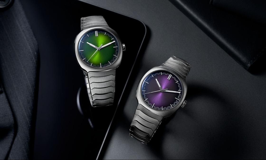 H. MOSER & CIE - STREAMLINER - 6201-1200 - 青龙升级回归、梦幻紫色同步亮相|H. MOSER & CIE. Streamliner Centre Seconds Matrix Green