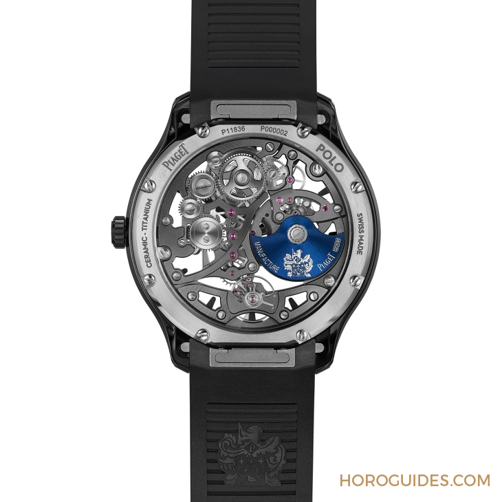 PIAGET - POLO - G0A49011 - PIAGET首款陶瓷表超薄現(xiàn)身！ 全新Polo Skeleton Ceramic登場
