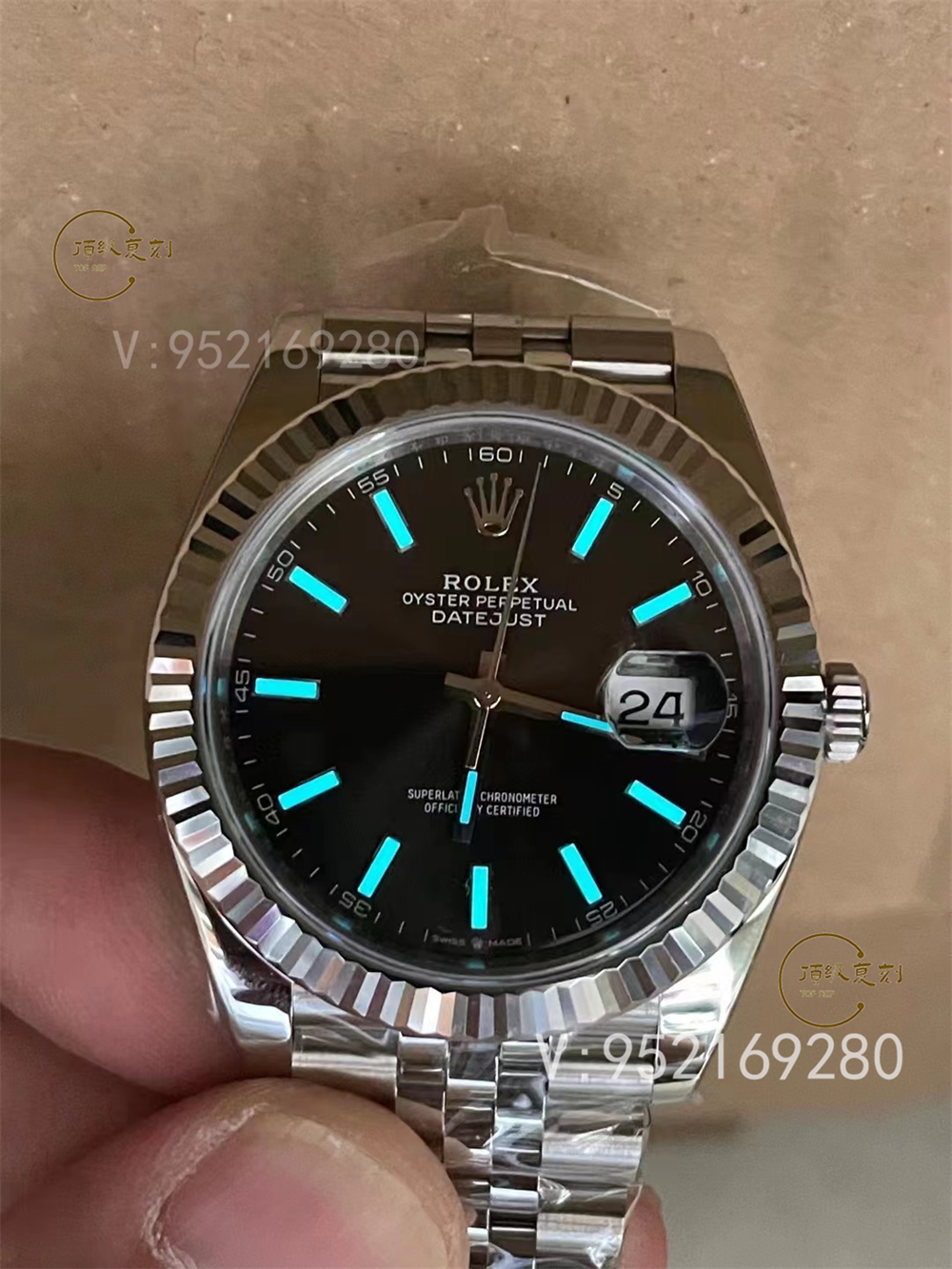 VS厂劳力士日志型薄荷绿盘3235评测:清新色彩与精湛工艺的结合-复刻表