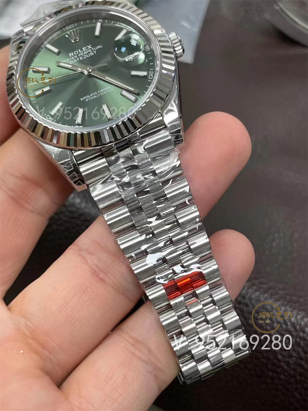 VS厂劳力士日志型薄荷绿盘3235评测:清新色彩与精湛工艺的结合-复刻表