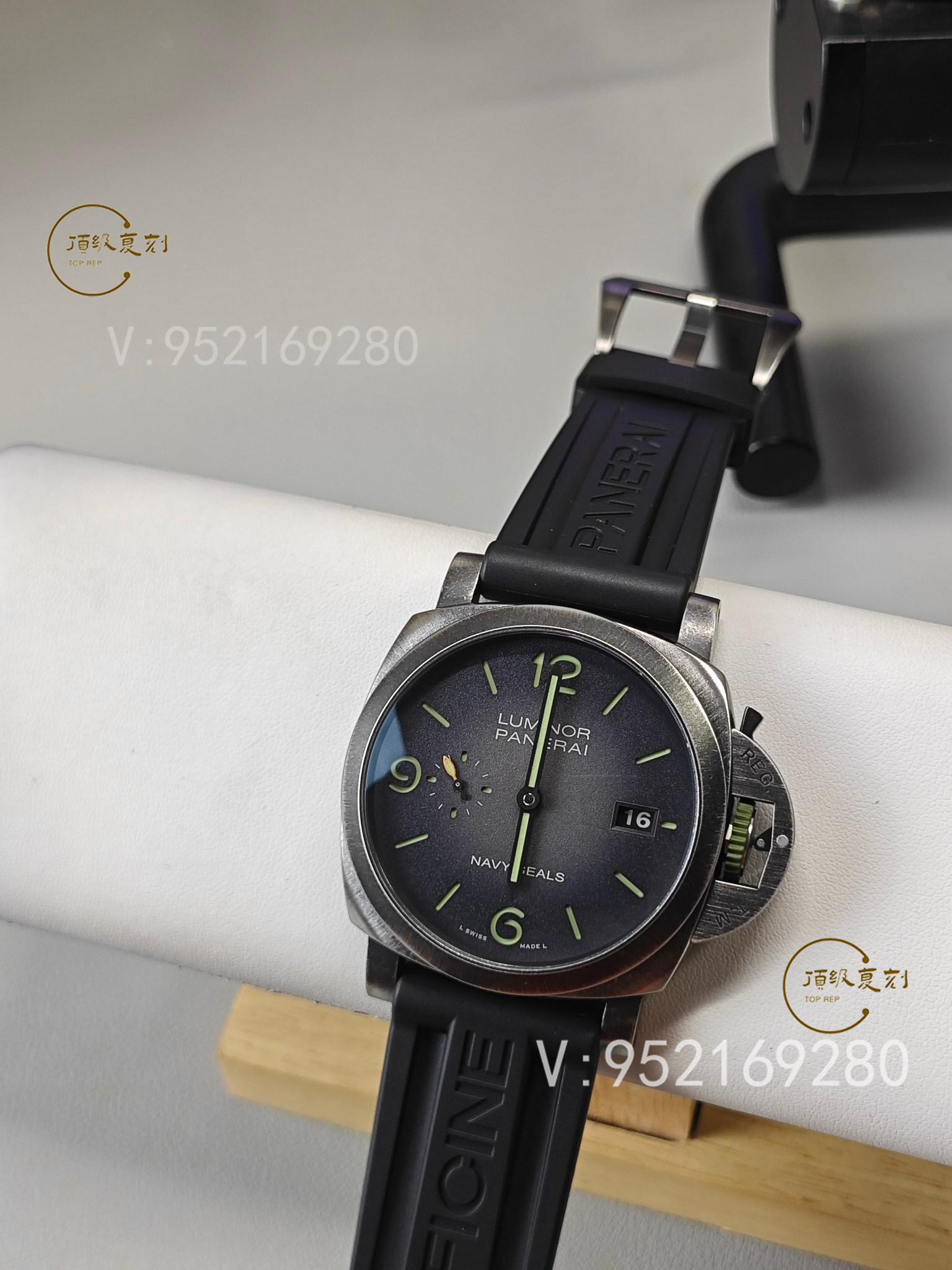 VS厂沛纳海pam01412做工细节评测,Luminor Marina海豹突击队-复刻表