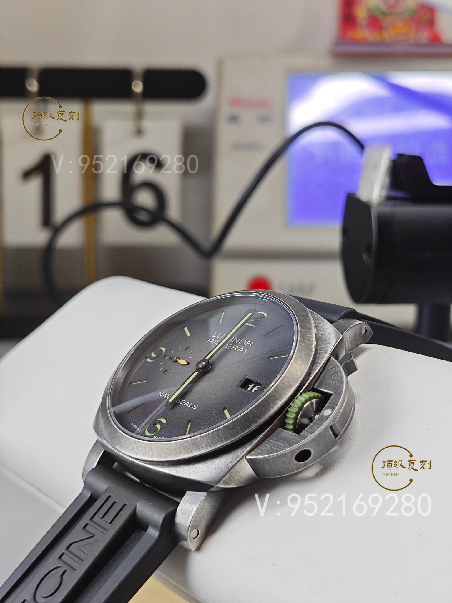 VS厂沛纳海pam01412做工细节评测,Luminor Marina海豹突击队-复刻表
