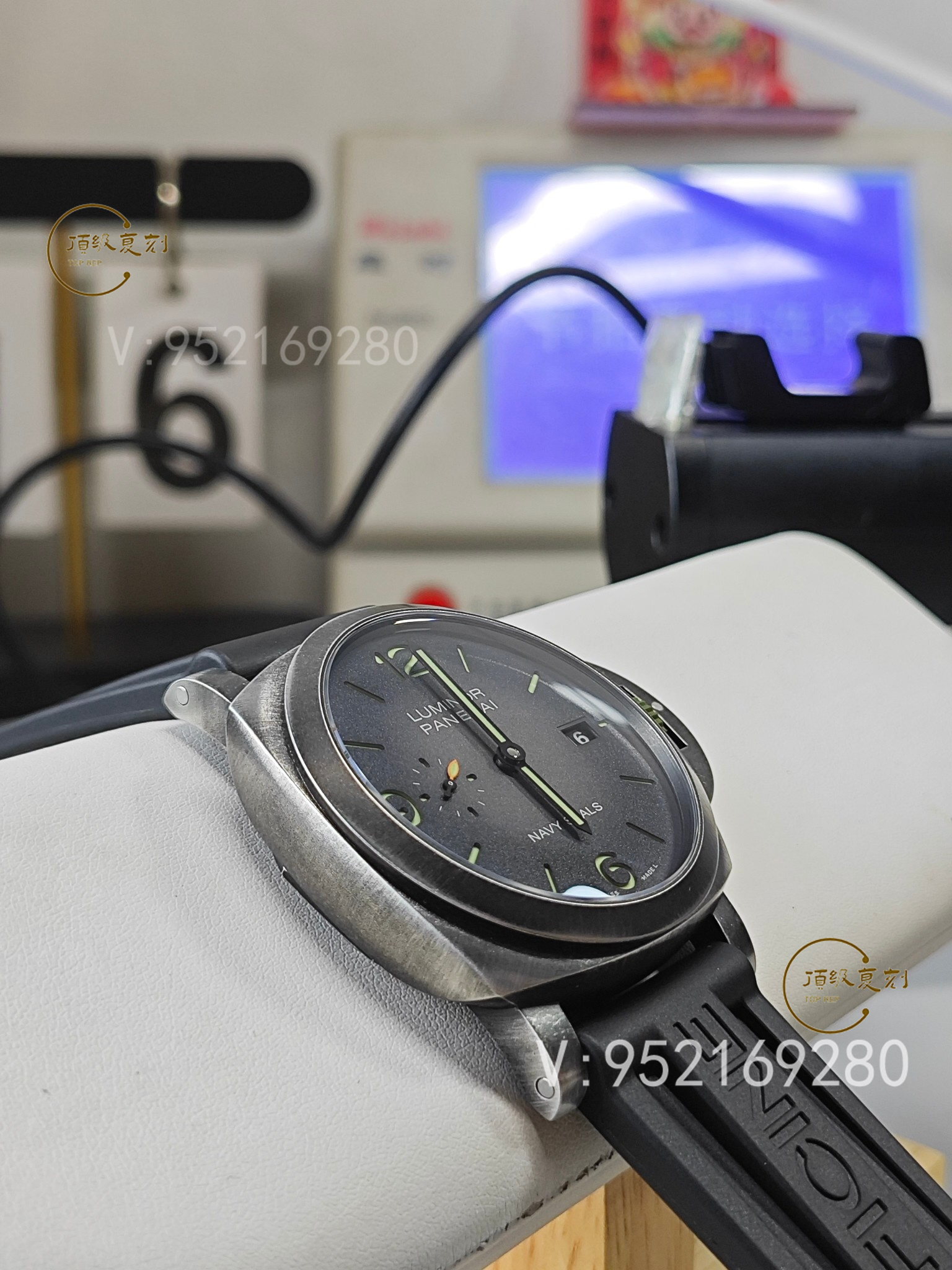 VS厂沛纳海pam01412做工细节评测,Luminor Marina海豹突击队-复刻表