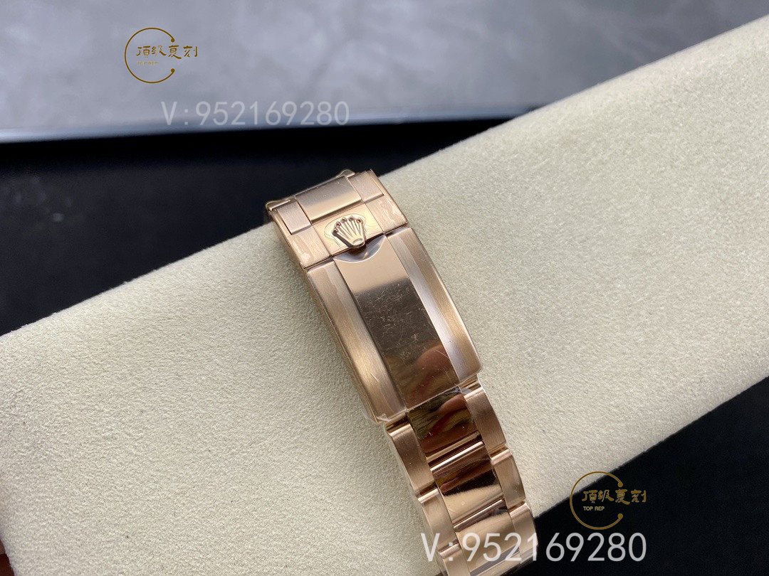 Clean厂C厂劳力士迪通拿全玫瑰金腕表4130机芯版本详细评测-复刻表