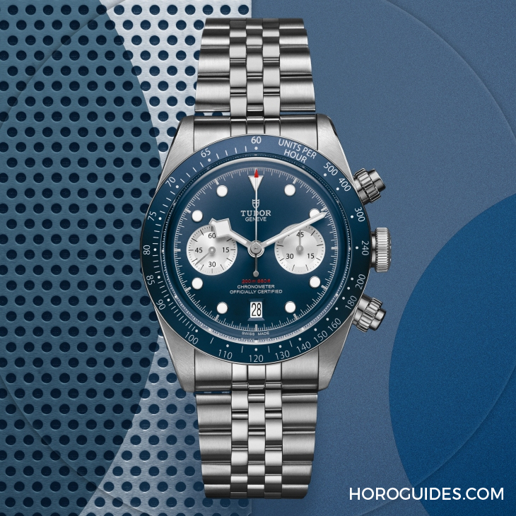 TUDOR - BLACK BAY - M79360B-0002 - 沉穩(wěn)帝舵藍(lán)新裝現(xiàn)身，TUDOR推出Black Bay Chrono “Blue”專門店限定版