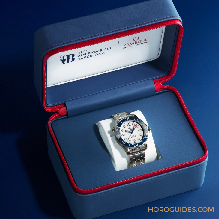 OMEGA - SEAMASTER - 210.30.42.20.04.002 - 无日期版Seamaster Diver 300米期望成真？ OMEGA推出美洲杯船赛特别版潜水表