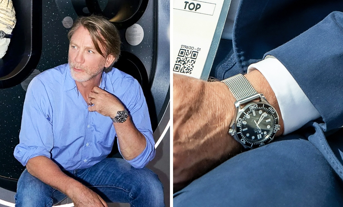 OMEGA - SEAMASTER - 210.30.42.20.03.002 - 007手腕再次提前曝光新作？ 巴黎奥运会谜样的OMEGA Seamaster黑面无日期款