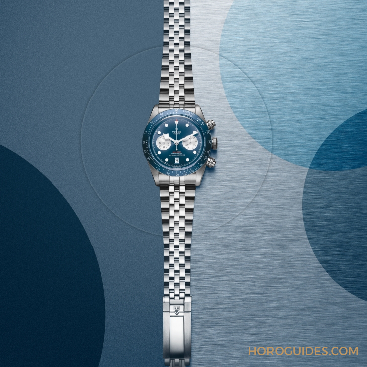 TUDOR - BLACK BAY - M79360B-0002 - 沉穩(wěn)帝舵藍(lán)新裝現(xiàn)身，TUDOR推出Black Bay Chrono “Blue”專門店限定版