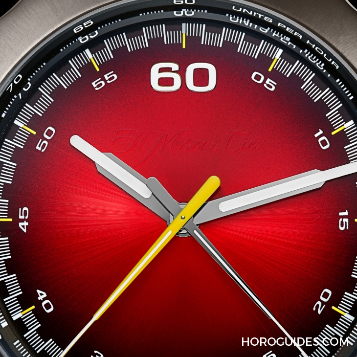 H. MOSER & CIE - STREAMLINER - 6907-1201 - 红黄双杰，竞速新章|H. MOSER & CIE.推出Streamliner自动飞返计时秒表Alpine限量版