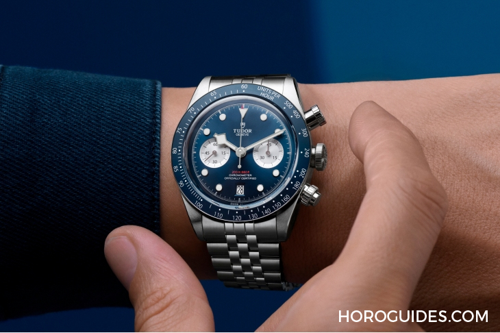 TUDOR - BLACK BAY - M79360B-0002 - 沉穩(wěn)帝舵藍(lán)新裝現(xiàn)身，TUDOR推出Black Bay Chrono “Blue”專門店限定版