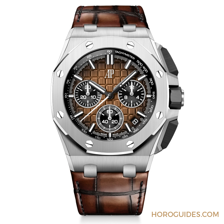AUDEMARS PIGUET - ROYAL OAK OFFSHORE - 77605OK. OO. A101CA.01 - 捕捉夏日氛圍，愛彼Royal Oak Offshore自動表及自動上鏈計(jì)時碼表三款新作亮相