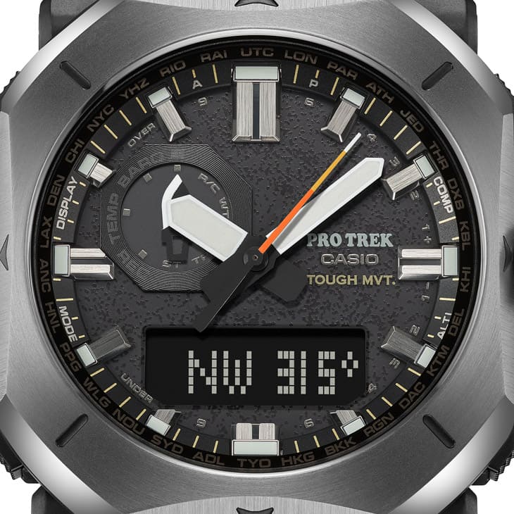 卡西歐Pro Trek PRW-6900:戶外冒險家的強悍伙伴-復(fù)刻表