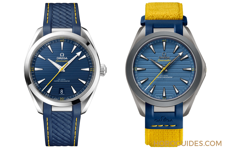 OMEGA - SEAMASTER - 220.92.41.21.03.002 - 超轻钛金！ OMEGA为奥运金牌得主Armand Duplantis推出新款Seamaster Aqua Terra Ultra Light